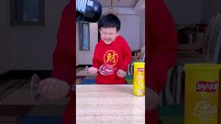 Cup Shaking Ping Pong Challenge So DifficultFunnyfamilyPartygamesShortsChallenge [upl. by Ettenajna]