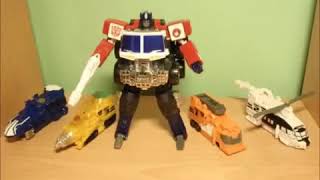 Transformers Energon Optimus Prime Stop Motion [upl. by Aitnahs492]