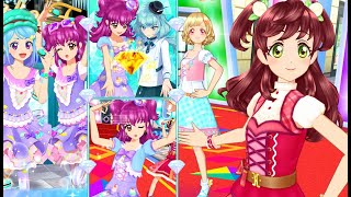 アイカツオンパレード！三ノ輪ヒカリで「学園アイドルファンゲットイベント」6cm上の景色・むずかしいラベンダーマカロンコーデ [upl. by Annalla]