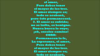 El amor permanecerá Con letra [upl. by Jat]