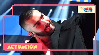 MANUEL TURIZO  La Bachata  El Merengue  En directo en LOS40 Music Awards 2023 [upl. by Delahk789]