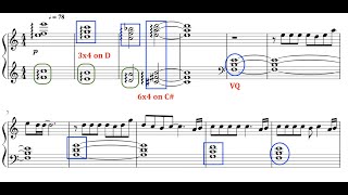 20th C Music Theory 20세기 음악이론 Example using Quartal Chords Hisaishi Joe 의 One Summers Day [upl. by Idnew838]