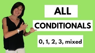 All conditionals in English  0 1 2 3 and mixed  English grammar lesson [upl. by Ilram]