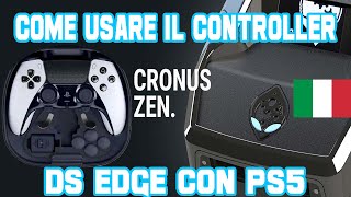 CRONUS ZEN COME UTILIZZARE DUAL SENSE EDGE CON PLAYSTATION 5  TUTORIAL  cronus cronuszen ps5 [upl. by Trevethick]