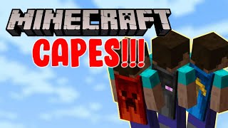 How to get Minecraft Bedrock Capes for FREE Minecraft PE Windows 10 Xbox 1 Switch PS4 [upl. by Kylander]