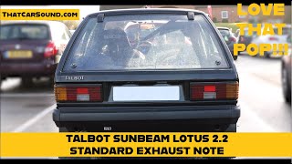 Talbot Sunbeam Lotus 22  Revving  Engine Note amp Exhaust Sound [upl. by Ecille]