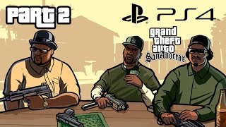 Grand Theft Auto San Andreas PS4 Gameplay Walkthrough Part 2 DRIVETHRU GTA San Andreas PS4 [upl. by Smaoht493]