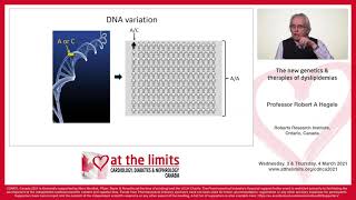 Professor Robert A Hegele  The new genetics amp therapies of dyslipidemias [upl. by Ranchod643]