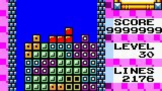 Tetris DX Game Boy Color  quotMarathonquot Gameplay One Hour [upl. by Eal11]