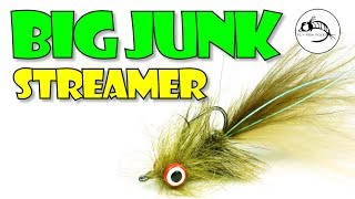 Fly Tying Tutorial The Big Junk Streamer by Lance Egan [upl. by Hareenum]