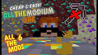 How To Mine Allthemodium Ores Cheap amp Easy in All The Mods 6 [upl. by Phail608]