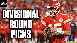 NFL Divisional Round Picks Best Bets amp Against The Spread Selections  Drew amp Stew [upl. by Nauaj]