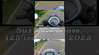 Access 125 vs Yamaha Fascino 125 [upl. by Tamqrah]