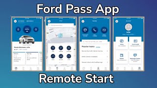 HOW to use Ford Pass  Remote start Lock and Oil Life indicator [upl. by Jamal]