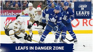 Toronto Maple Leafs fall flat in Game 4 as frustration from players amp fans takes over [upl. by Atalanti297]