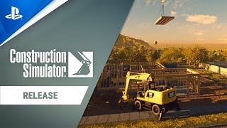 BauSimulator  Release Trailer  PS5 PS4 deutsch [upl. by Mcallister]