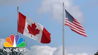 Canada Eases Covid19 Restrictions At US Border [upl. by Nnaeus544]