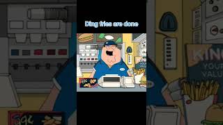 Ding fries are done 😂 familyguy funnyvideo funny [upl. by Yraht]