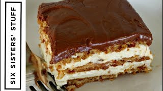 How to Make No Bake Eclair Cake  Desserts  Six Sisters Stuff [upl. by Nirroc]