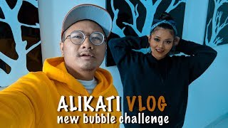 Alikati Vlog  B8EIGHT Alikati Trending Video  New Bubble Challenge At Last [upl. by Lynnette]