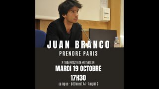 Conférence de Juan Branco à lUniversité de Poitiers [upl. by Odille]