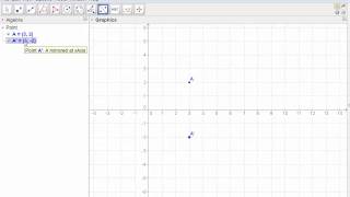 GeoGebra Tutorial Transformation geometry reflections [upl. by Hayidan]