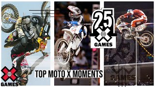 TOP MOTO X MOMENTS 25 Years of X  World of X Games [upl. by Barthelemy]