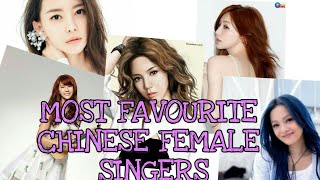 TOP TEN MOST FAVOURITE CHINESE FEMALE SINGER IN 2019 [upl. by Dubois]