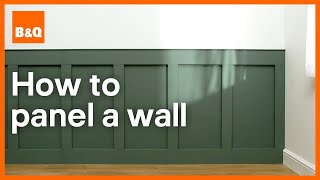 How to create your own wall panelling [upl. by Diaz48]