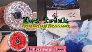 New Trick  Long Hookah Session  Al Fakher Shisha Flavour [upl. by Oznole]