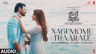 Nagumomu Thaarale Audio Song  Radhe Shyam  PrabhasPooja Hegde  Justin Prabhakaran  Krishna K [upl. by Zoara]