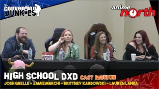 High School DxD Reunion Josh Grelle Jamie Marchi Brittney Karbowski Lauren Landa Anime North 2019 [upl. by Atiloj]