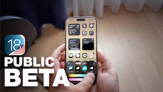 iOS 18 Public Beta HandsOn  Best New Features You NEED to Try [upl. by Saiff]