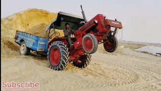 mahindra tractor loading trolley [upl. by Barbabra]