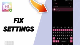 How To Fix Settings On SayHi Chat App [upl. by Alonzo117]