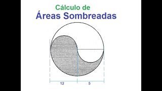 Matematicas 2  Areas Sombreadas  Circulos y Semicirculos [upl. by Annayr]