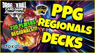 FUSION WORLD PPG REGIONALS TOP 16  DECKLISTS [upl. by Janine]