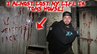 I ALMOST LOST MY LIFE IN TOMS HAUNTED HOUSE EXTREMELY SCARY  MOE SARGI [upl. by Daveen466]