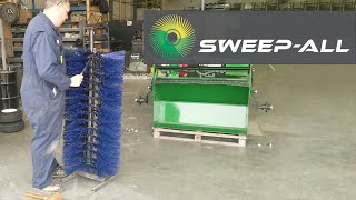 Brush Replacement  SweepAll Commercial Turf Sweeper [upl. by Aceissej255]