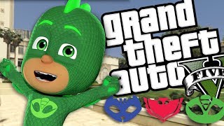 PJ Masks quotGEKKOquot MOD GTA 5 PC Mods Gameplay [upl. by Llevaj]