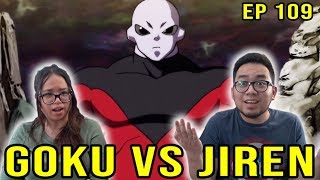 DRAGON BALL SUPER English Dub Episode 109 GOKU VS JIREN REACTION amp REVIEW [upl. by Ennahgiel977]