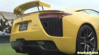 Lexus LFA Rev [upl. by Jerrie]