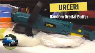 URCERI  Random Orbital Car Buffer  Polisher  9A  1100W [upl. by Tnerual]