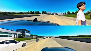 Grey Subaru BRZ  202492 Tougeca Mosport DDT Track event [upl. by Odnanreh]