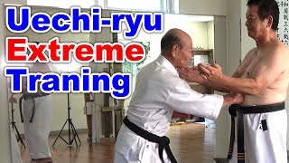 Uechiryu extreme trainig  English sub  NakahodoampYamashiro sensei  Okinawa Traditional Karate [upl. by Quill637]