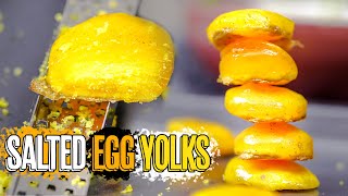 Homemade Cured Salted Egg Yolks Recipe [upl. by Lehcsreh]