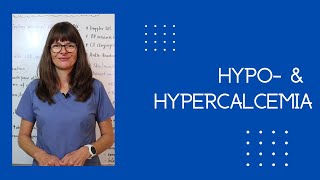 Hypo amp Hypercalcemia Calcium Imbalances [upl. by Leirbaj35]