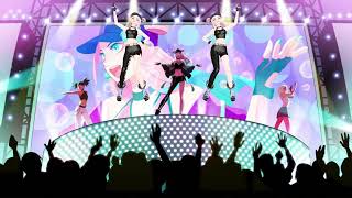 Soa Foamstars MMD Squid Sisters Dance [upl. by Mann]