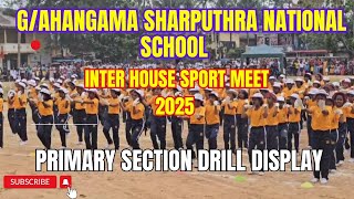 Primary Section Drill Display GAhangama Shariputhra National College Inter House Sport Meet 2025 [upl. by Heller463]