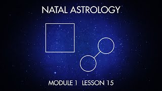 Natal Astrology M 1 L 15 🟪📏 Dissonant Aspects Square and Opposition [upl. by Ardelia]